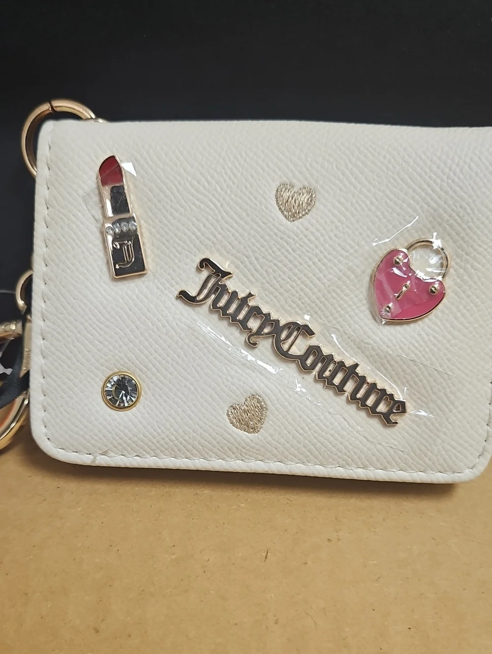 NWT! Juicy Couture " Turn On The CHARM" Card Holder /Key Case - Picture 2 of 6